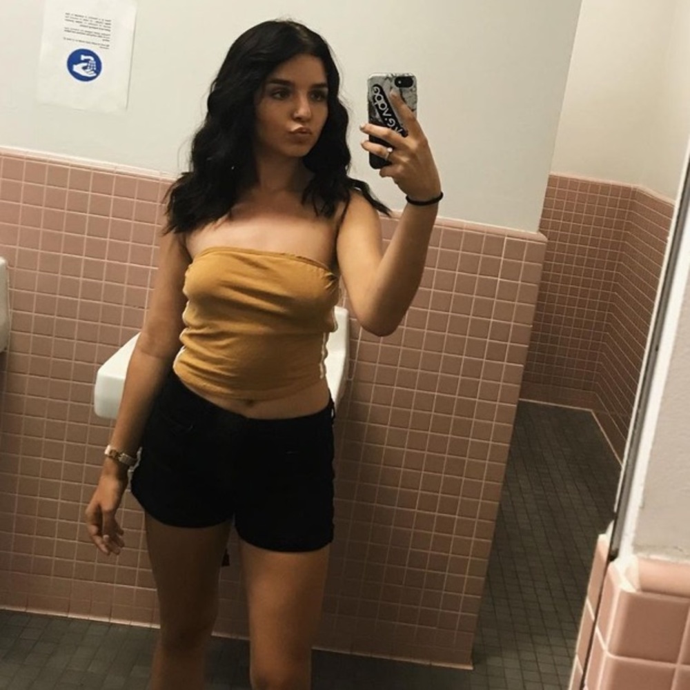 Yellow Tube Top